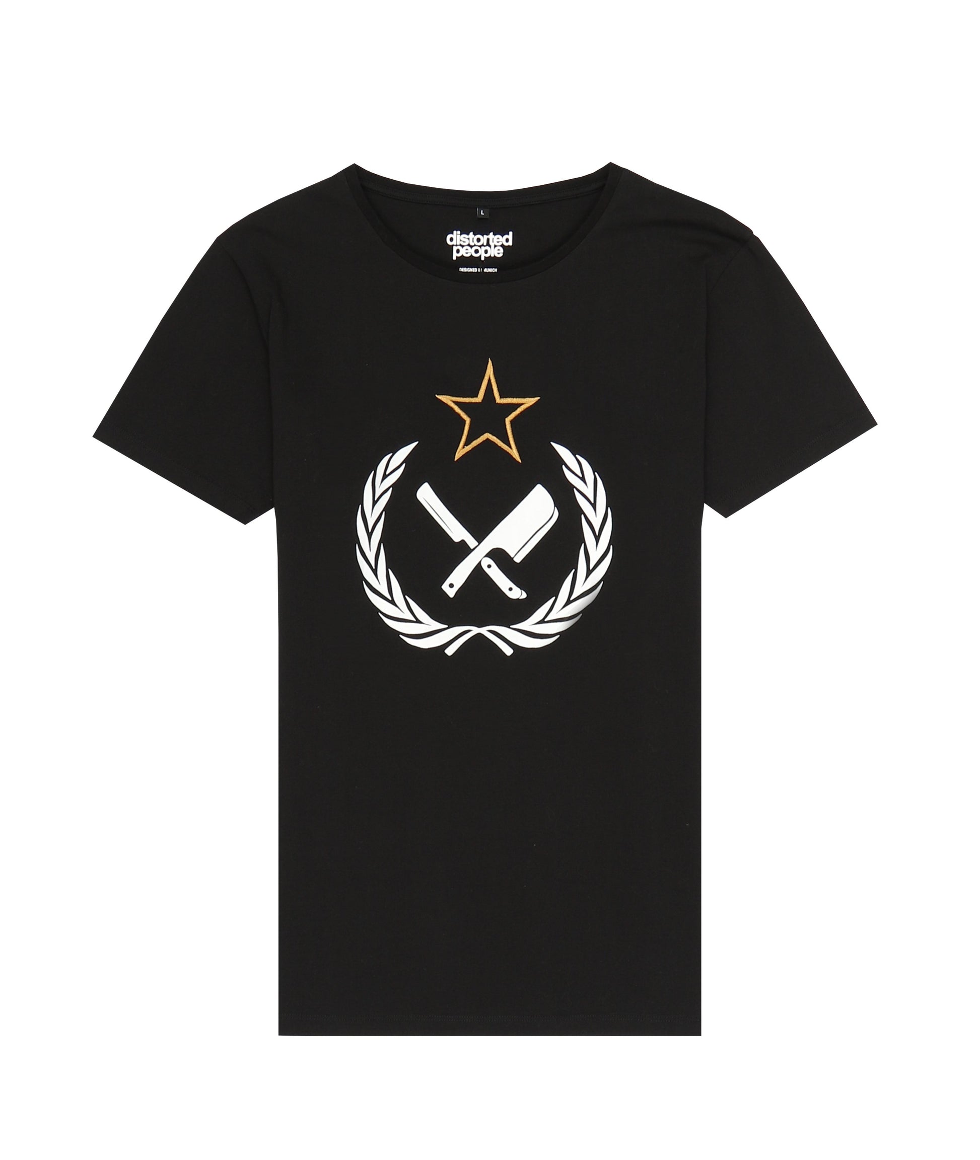 Russian Blades grand crew neck t-shirt by Distorted People