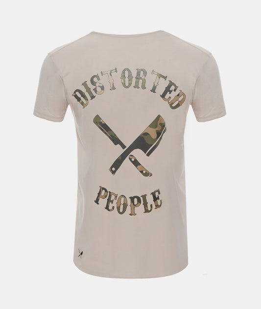Grand Crew Neck Camo Team t-shirt by Distorted People