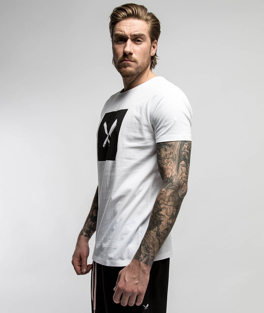 Box Blades Grand Crew Neck t-shirt by Distorted People