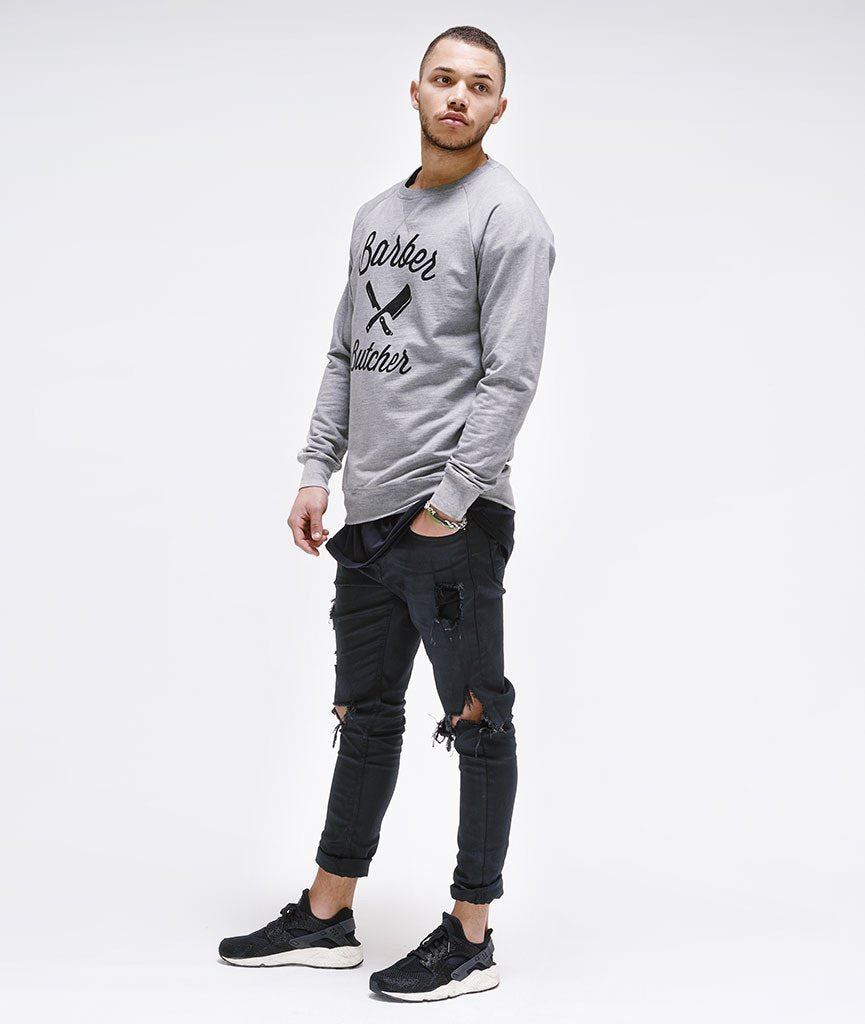 BB BLADES CREW NECK sweatshirt by Distorted People