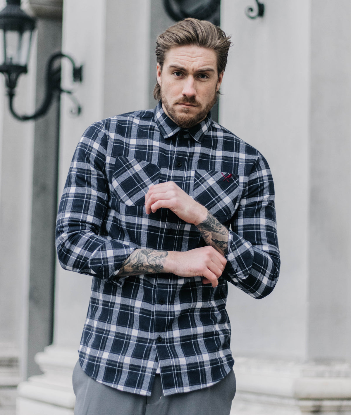 Classic Flanell Shirt flanell shirt by Distorted People