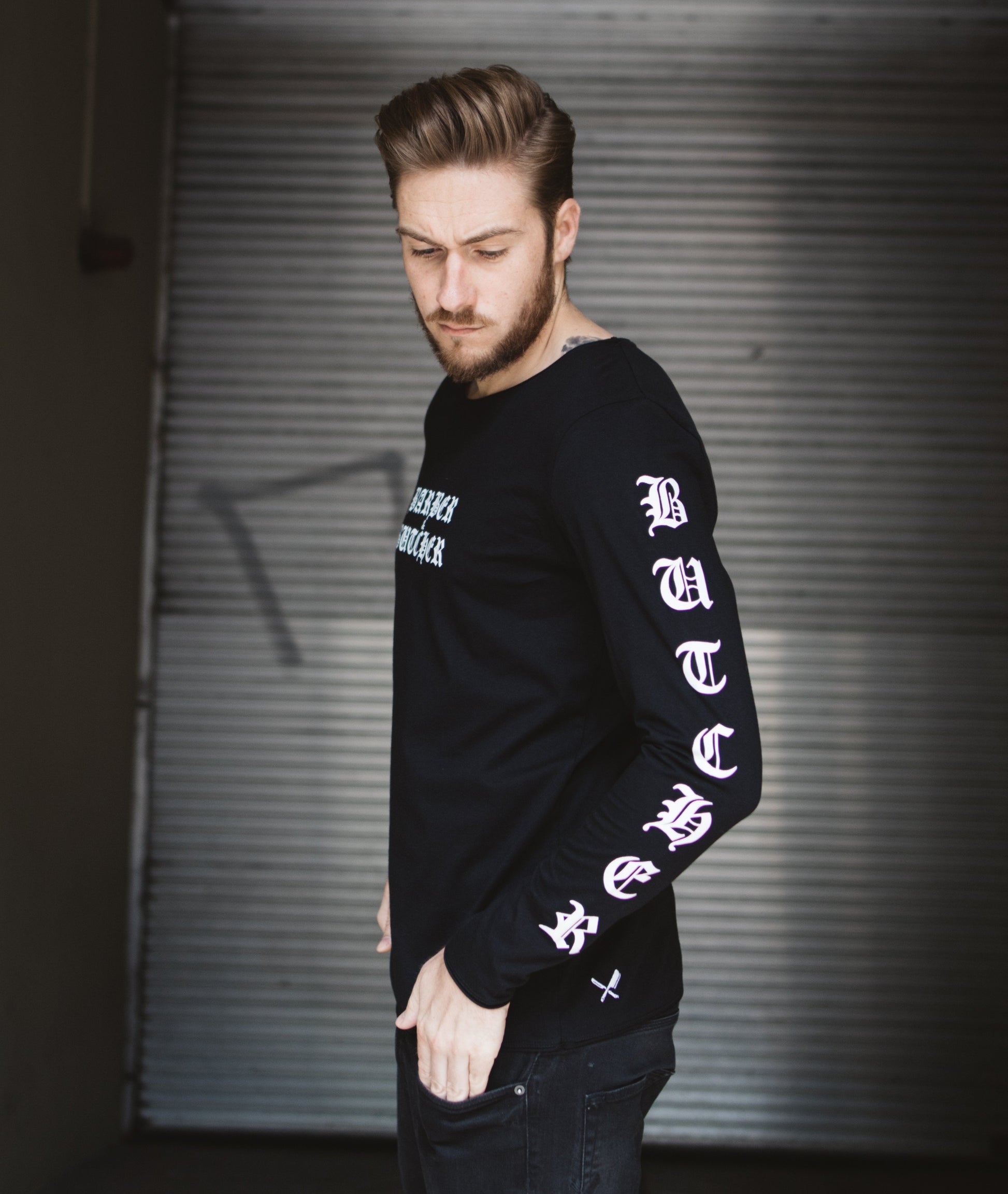 B&B Grand Crew Neck longsleeve by Distorted People