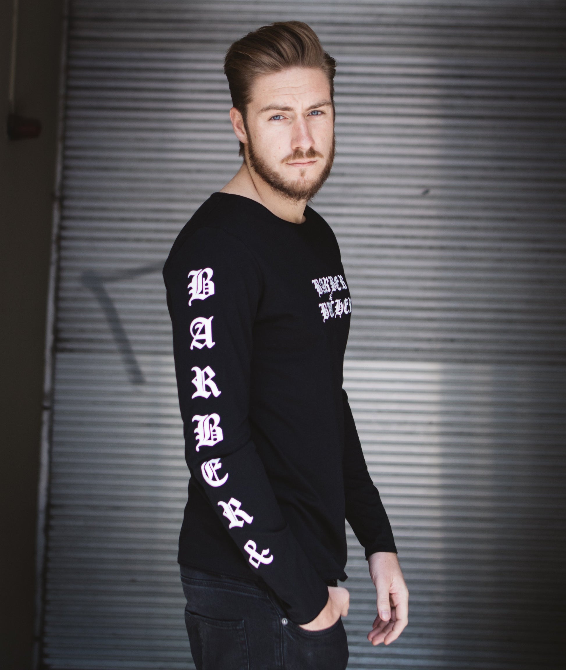 B&B Grand Crew Neck longsleeve by Distorted People