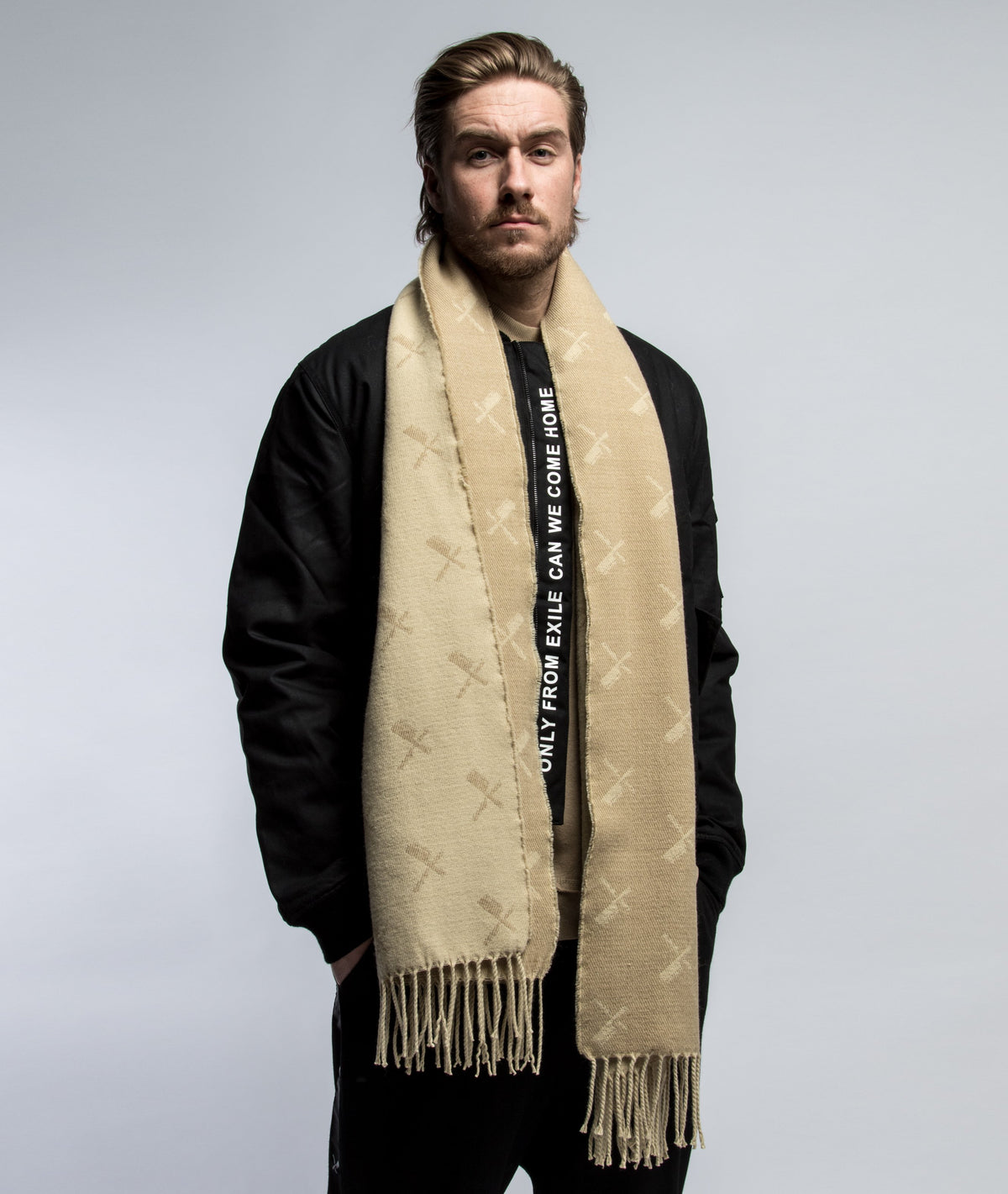 DP Collection Allover Blades Scarf scarf by Distorted People