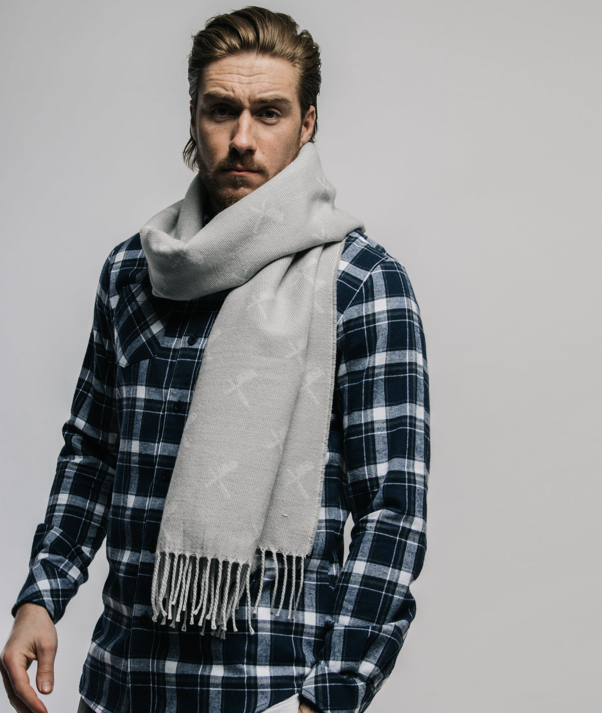 DP Collection Allover Blades Scarf scarf by Distorted People