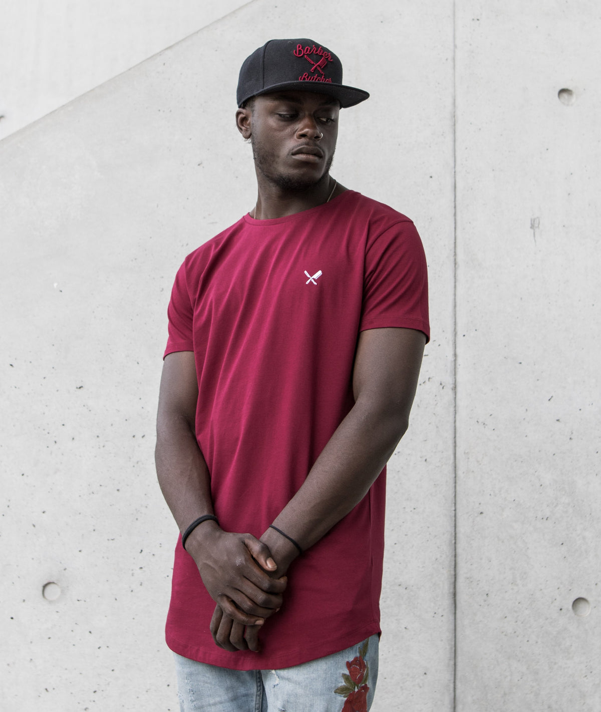 Grand Crew Neck Team long t-shirt by Distorted People