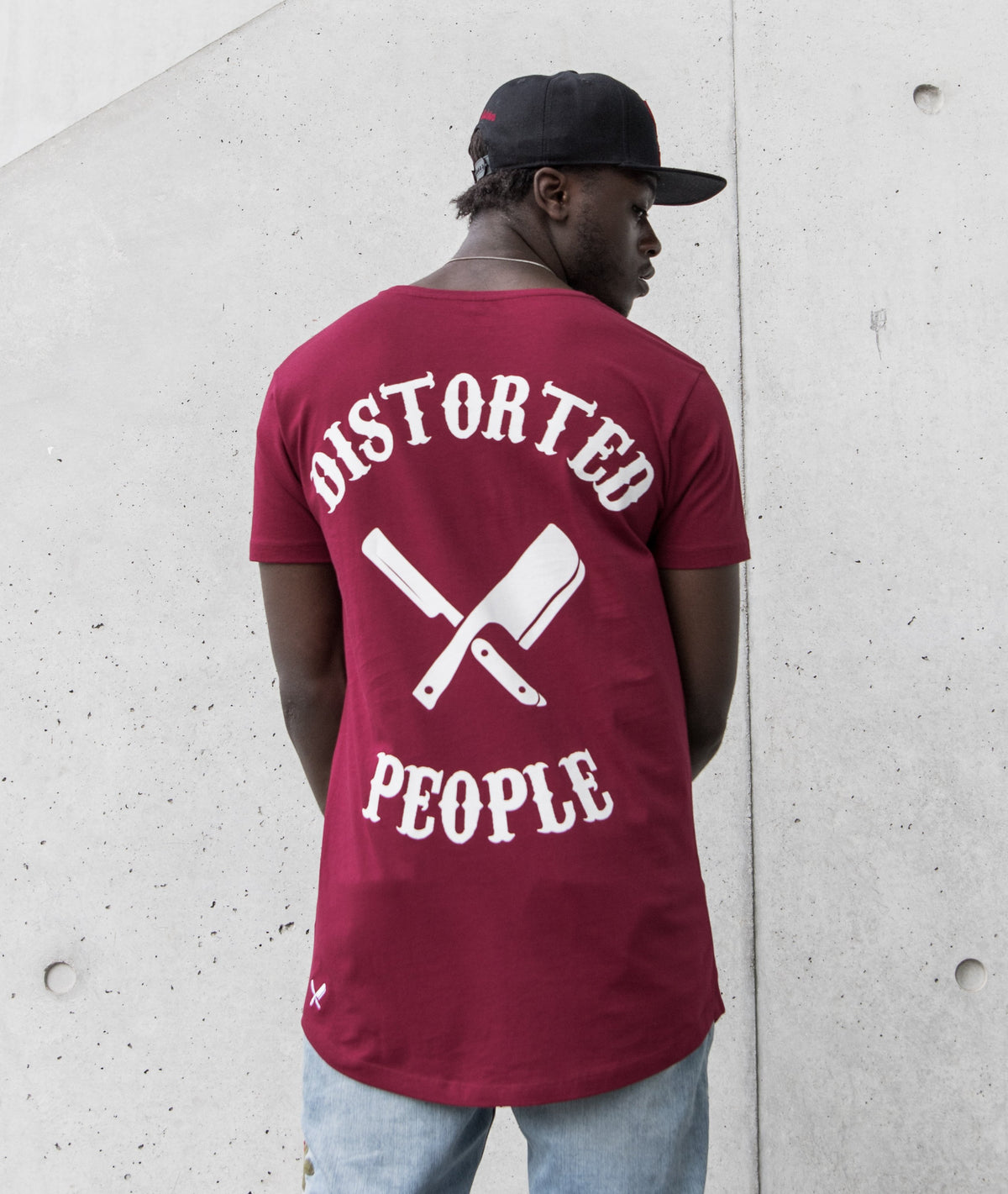 Grand Crew Neck Team long t-shirt by Distorted People