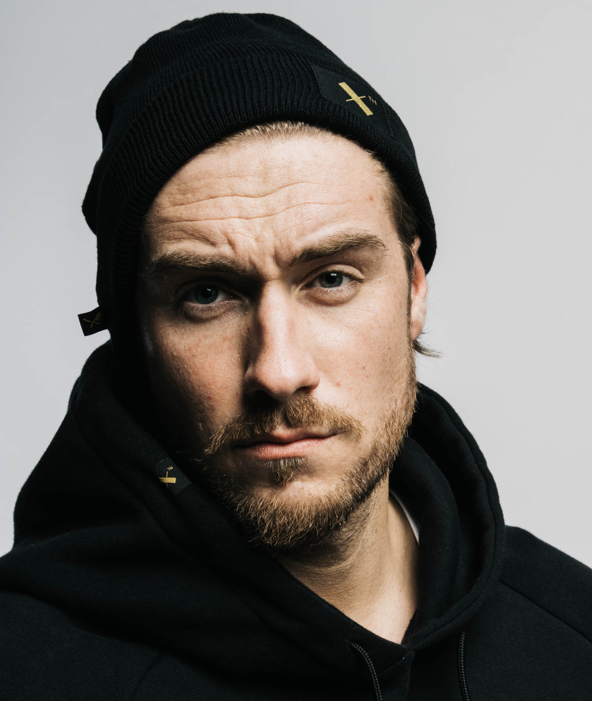 Decade Cross Beanie beanie by Distorted People