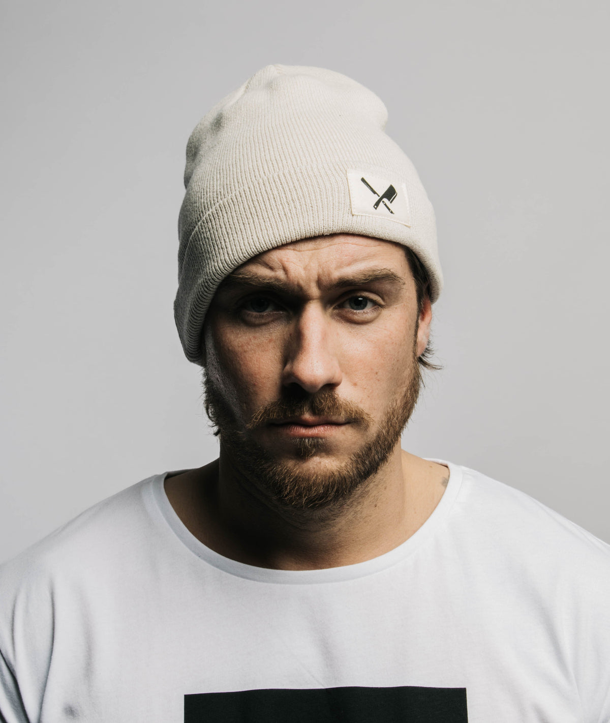 Patched Blades Beanie beanie by Distorted People