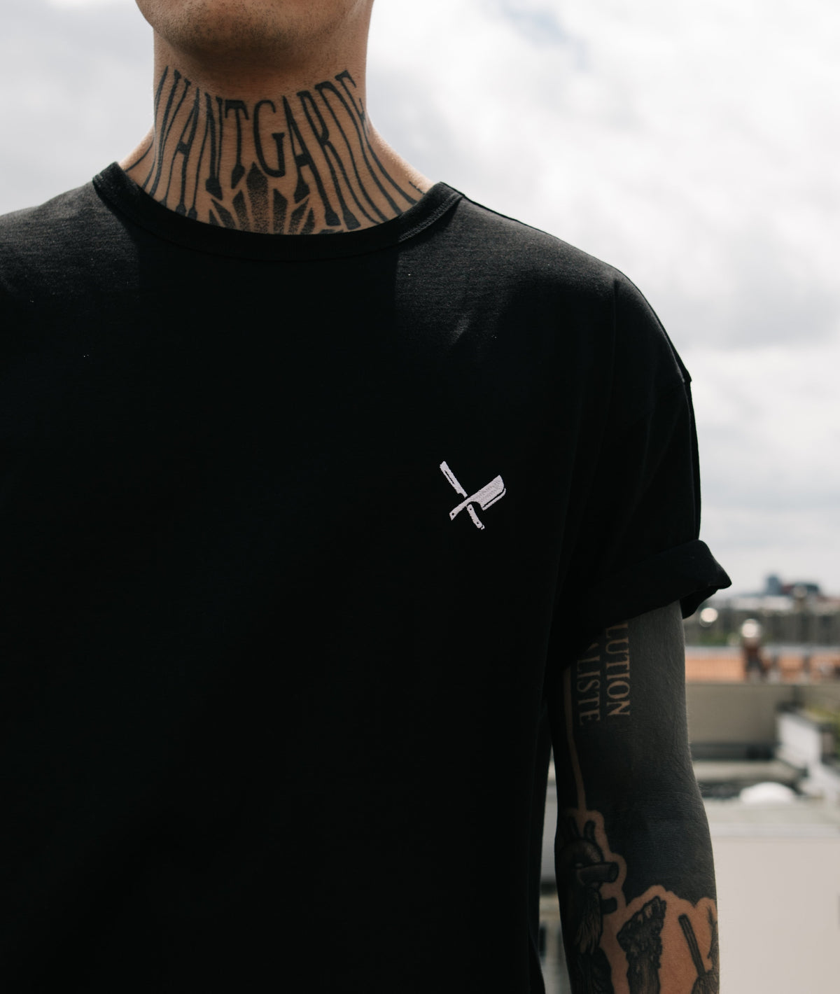 Crew Neck Tee oversized t-shirt by Distorted People