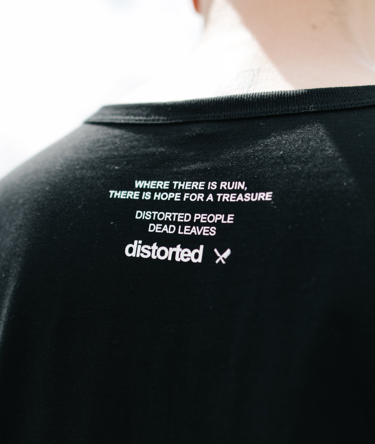 Crew Neck Tee oversized t-shirt by Distorted People