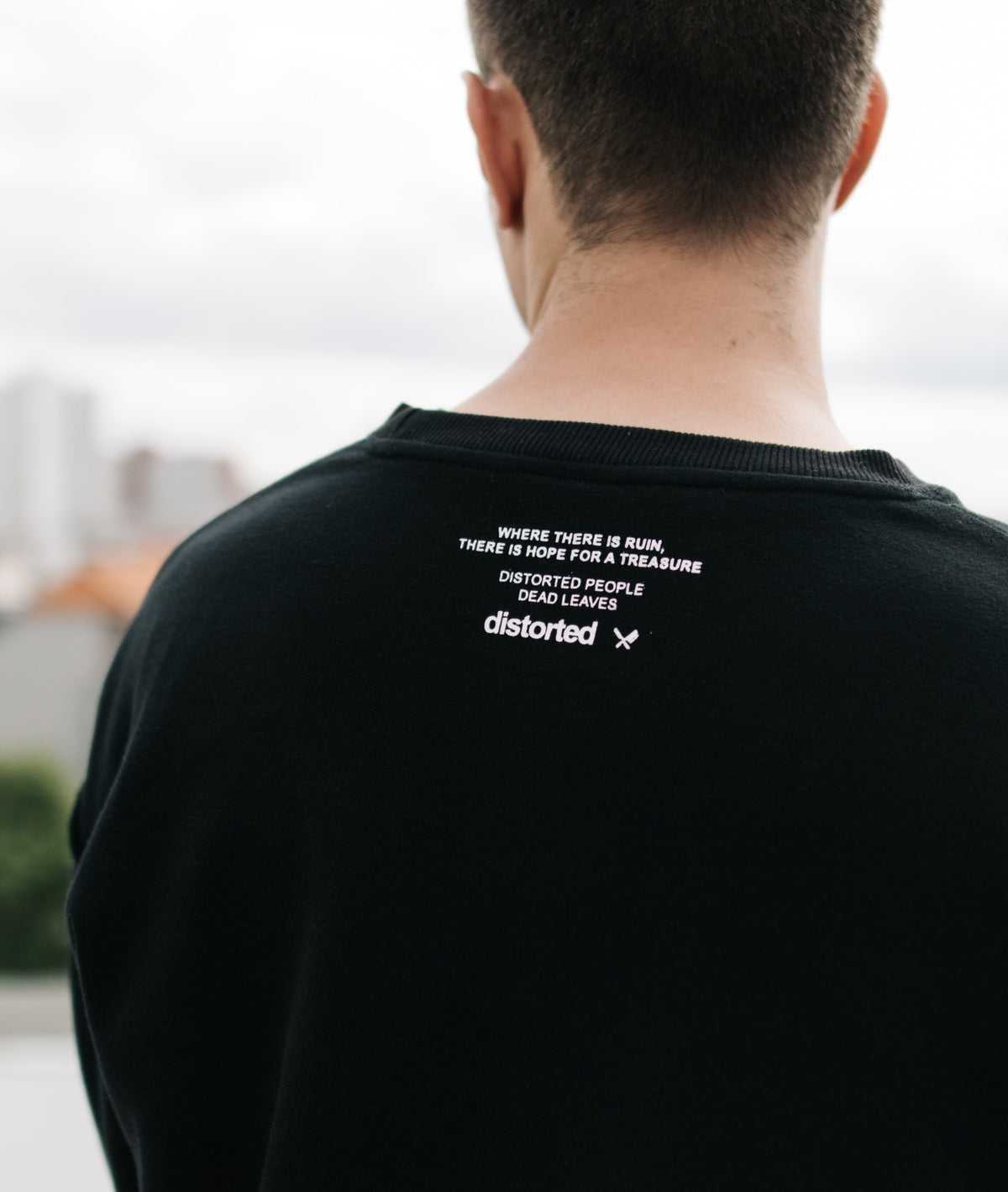 Lightning Crew Neck Sweater sweatshirt by Distorted People