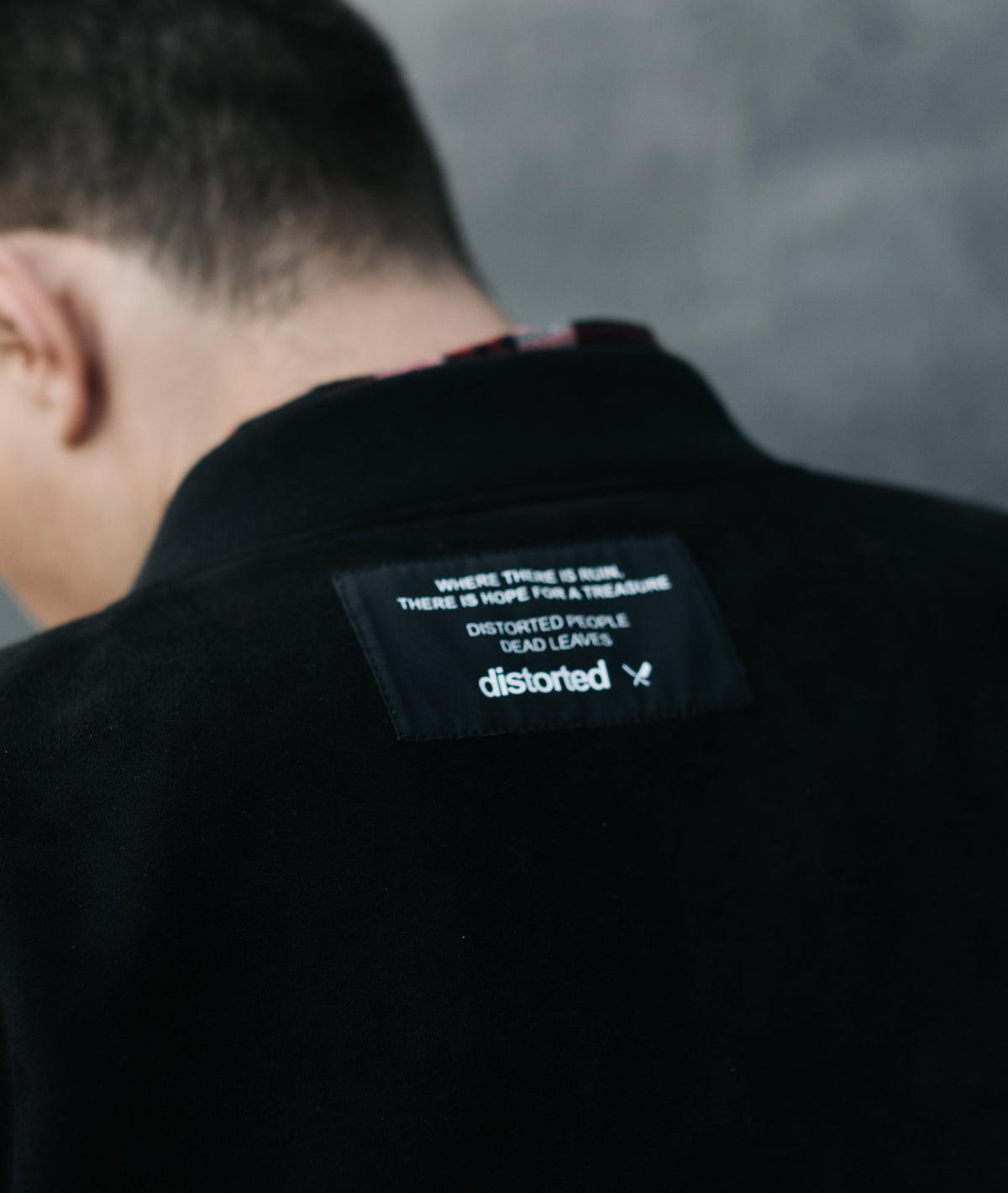 Classic Suede Bomber Jacket jacket by Distorted People