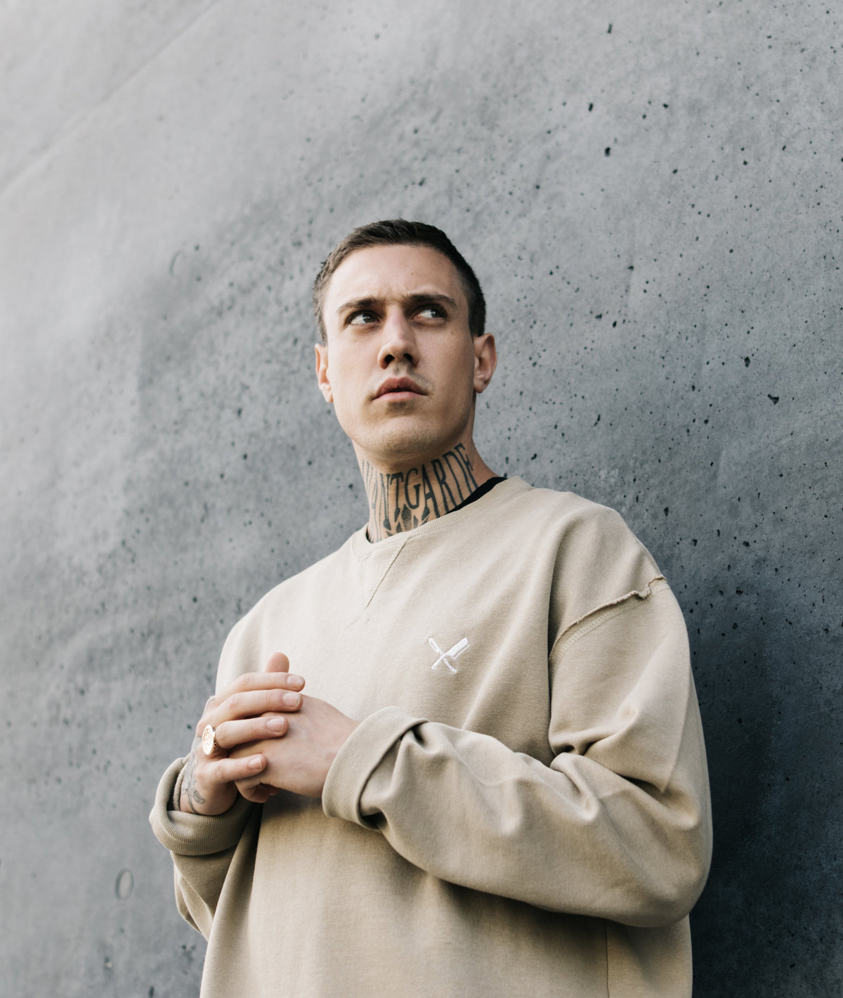 Classic Crew Neck Sweater sweatshirt by Distorted People