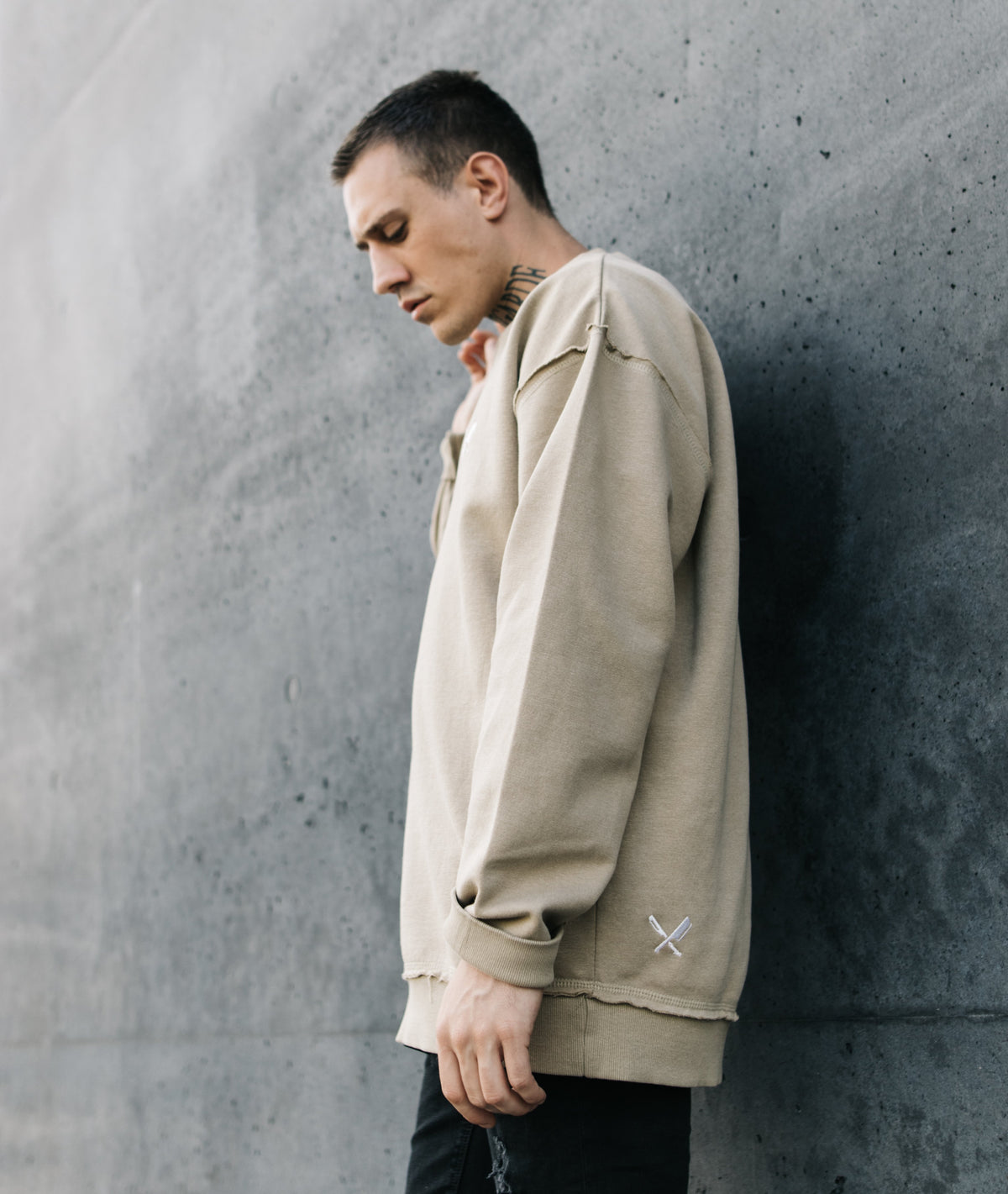 Classic Crew Neck Sweater sweatshirt by Distorted People