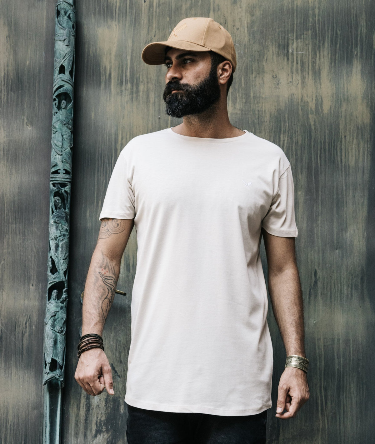 GRAND CREW NECK CIRCLE long t-shirt by Distorted People