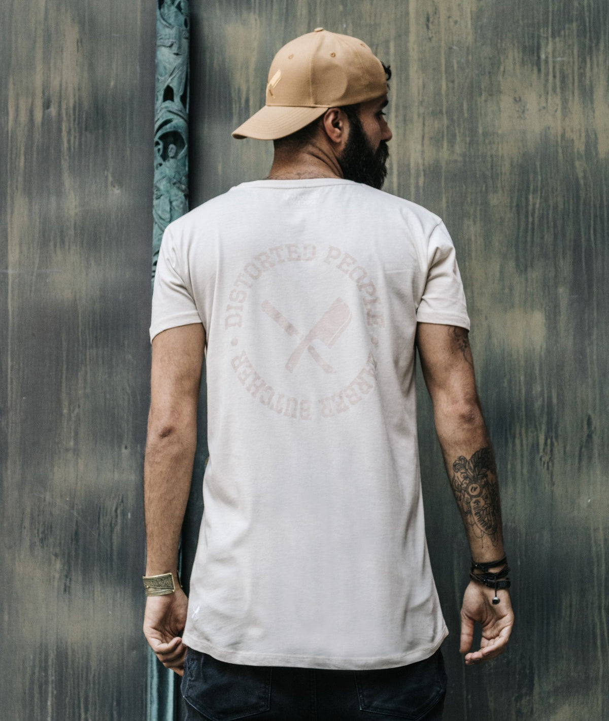 GRAND CREW NECK CIRCLE long t-shirt by Distorted People