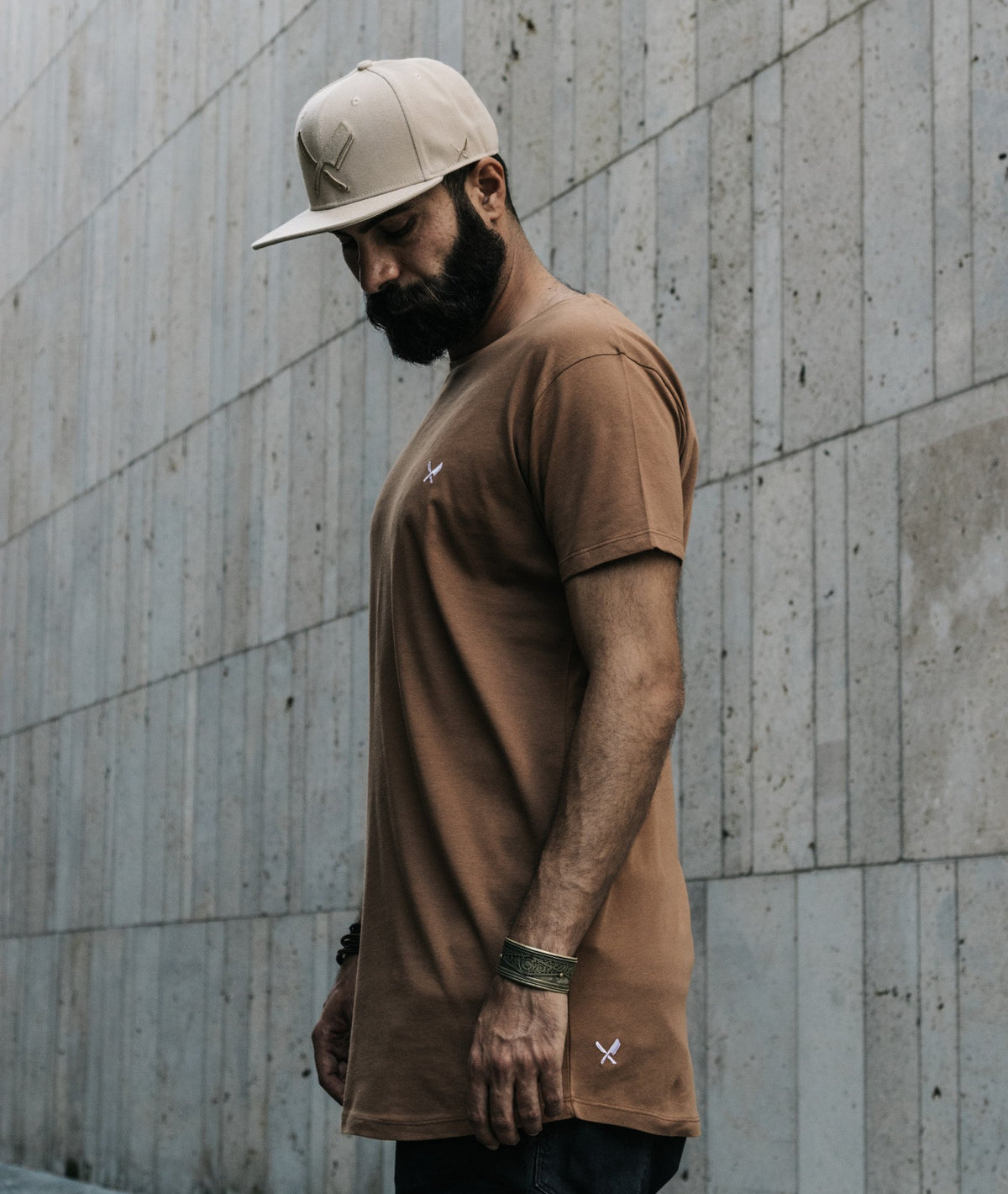 GRAND CREW NECK CIRCLE long t-shirt by Distorted People