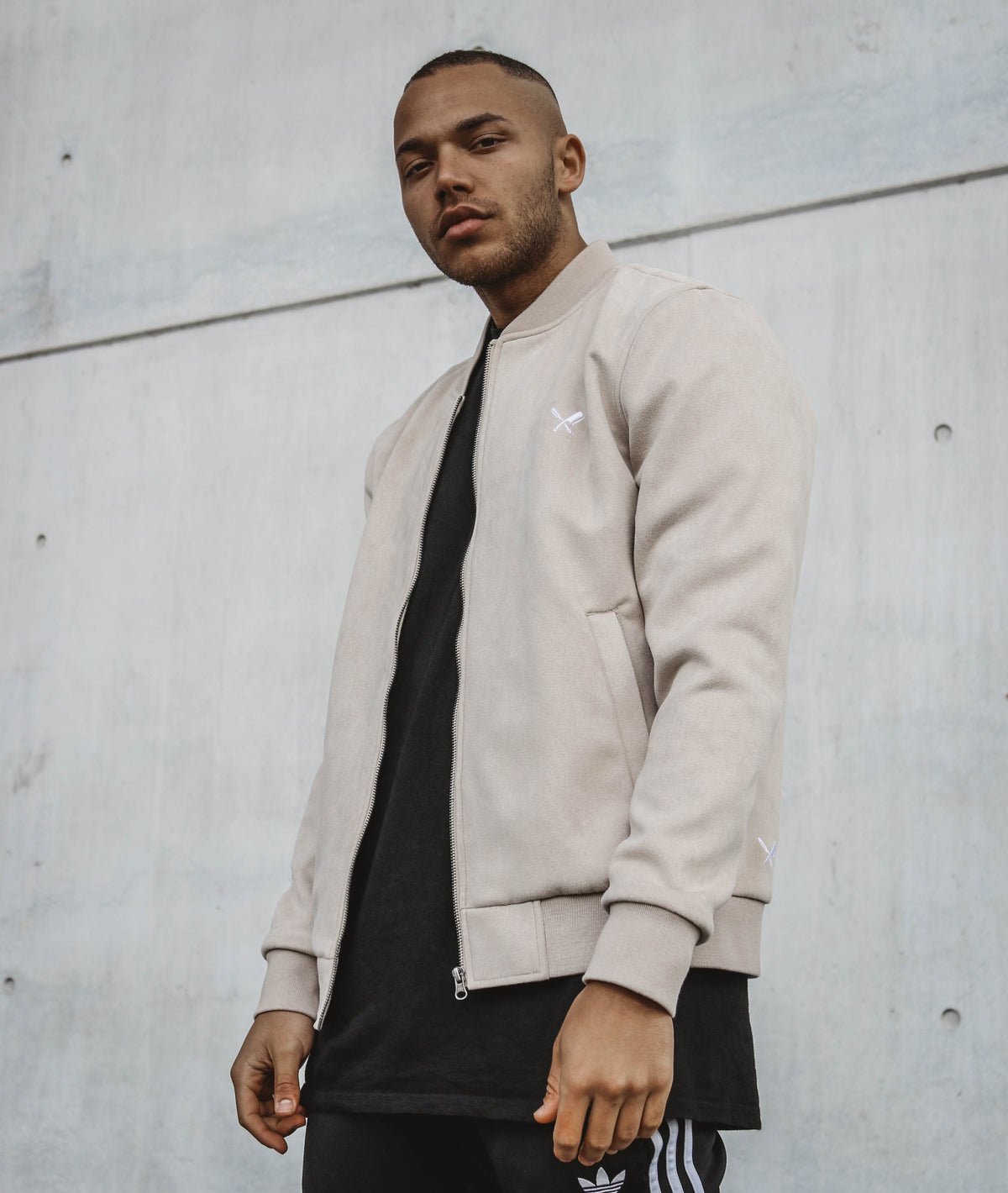 Classic Suede Bomberjacket jacket by Distorted People