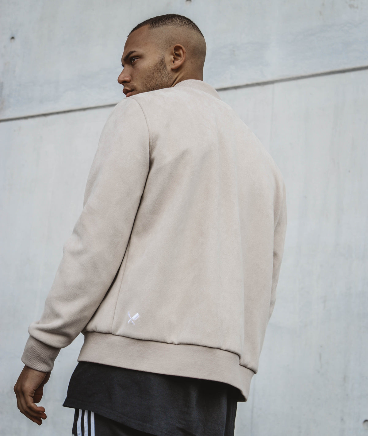 Classic Suede Bomberjacket jacket by Distorted People