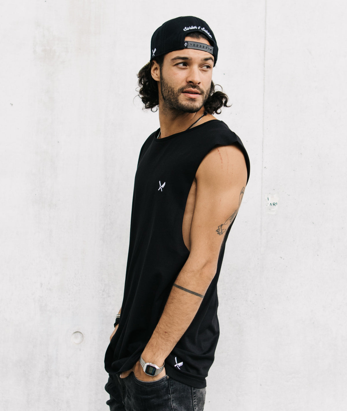 Grand Crew Neck tank top by Distorted People