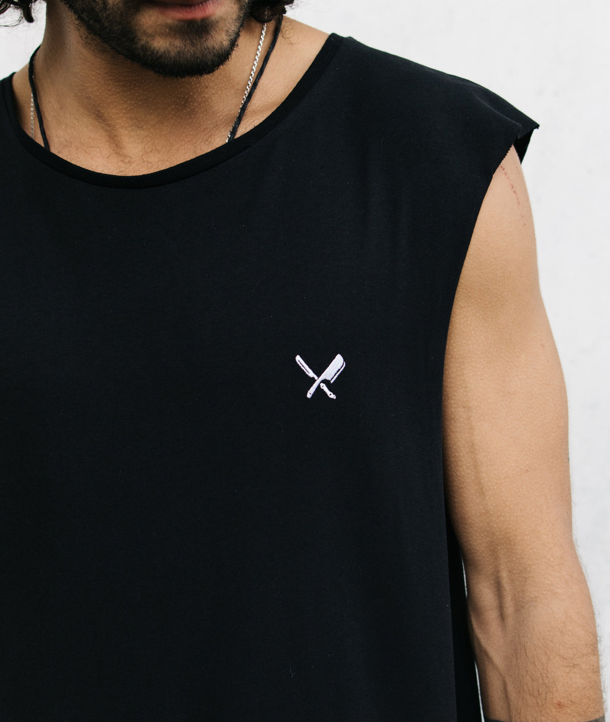 Grand Crew Neck tank top by Distorted People