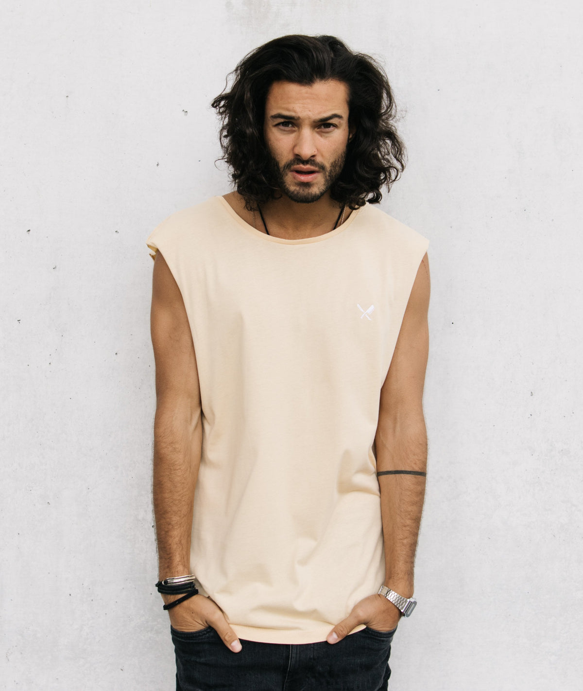 Grand Crew Neck tank top by Distorted People