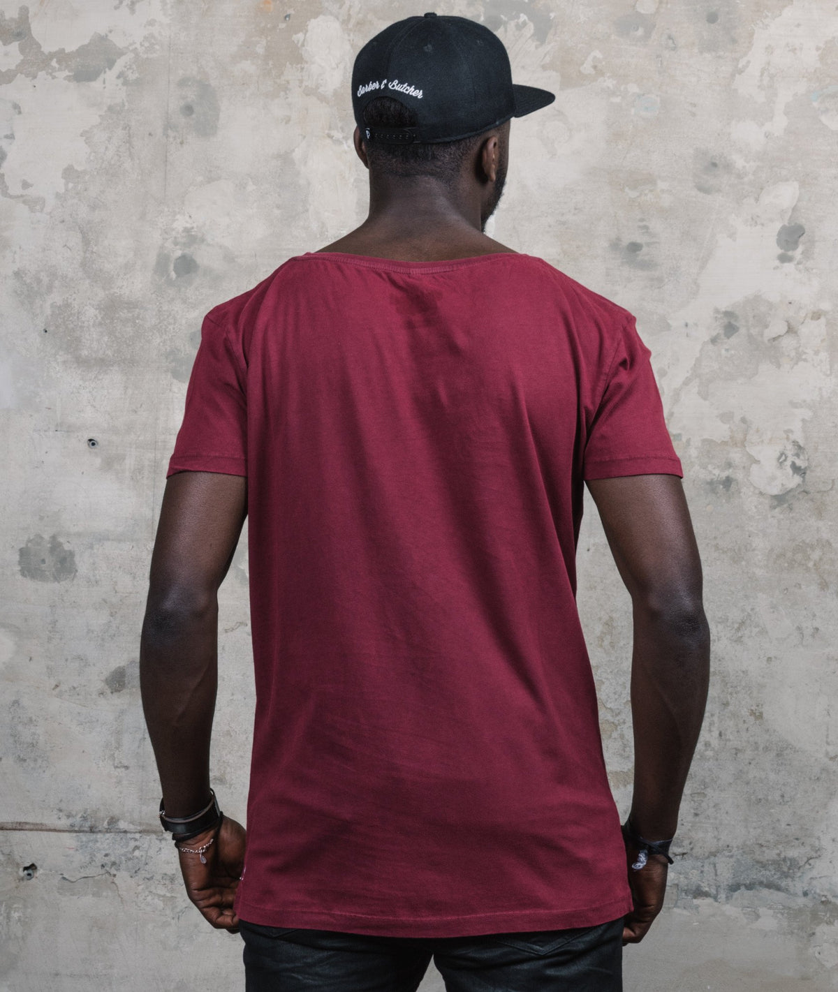 Grand Crew Neck long t-shirt by Distorted People
