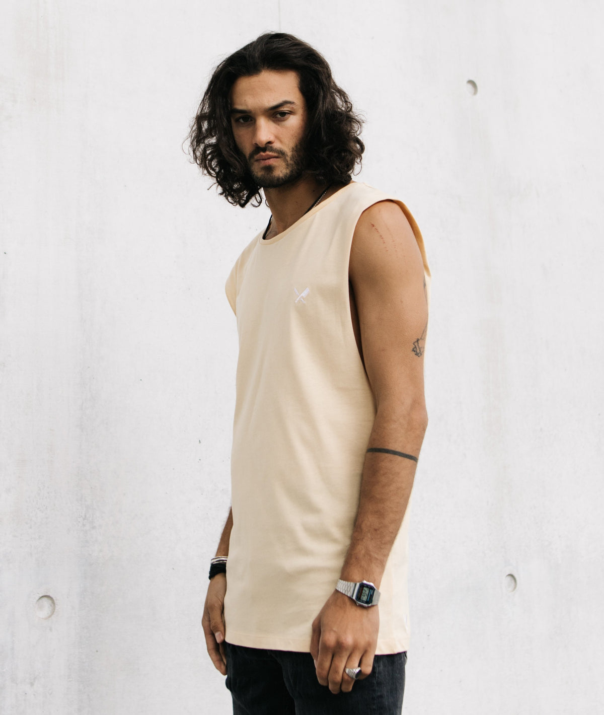 Grand Crew Neck tank top by Distorted People