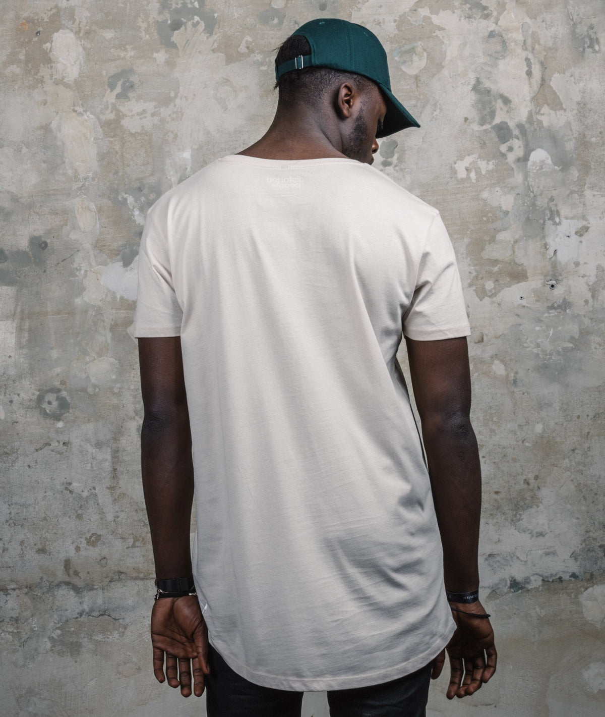 Grand Crew Neck long t-shirt by Distorted People