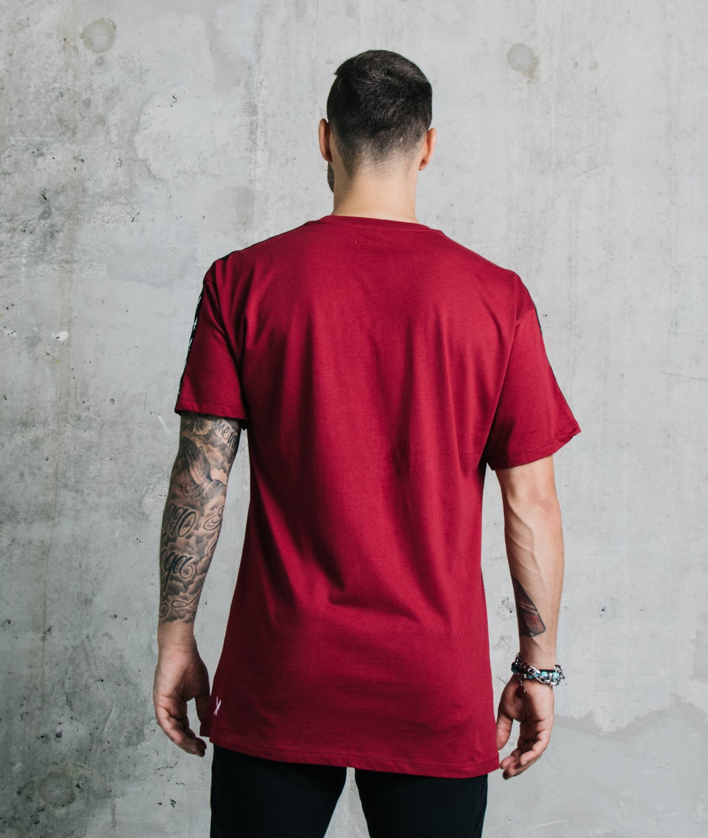 Taped Crew Neck t-shirt by Distorted People