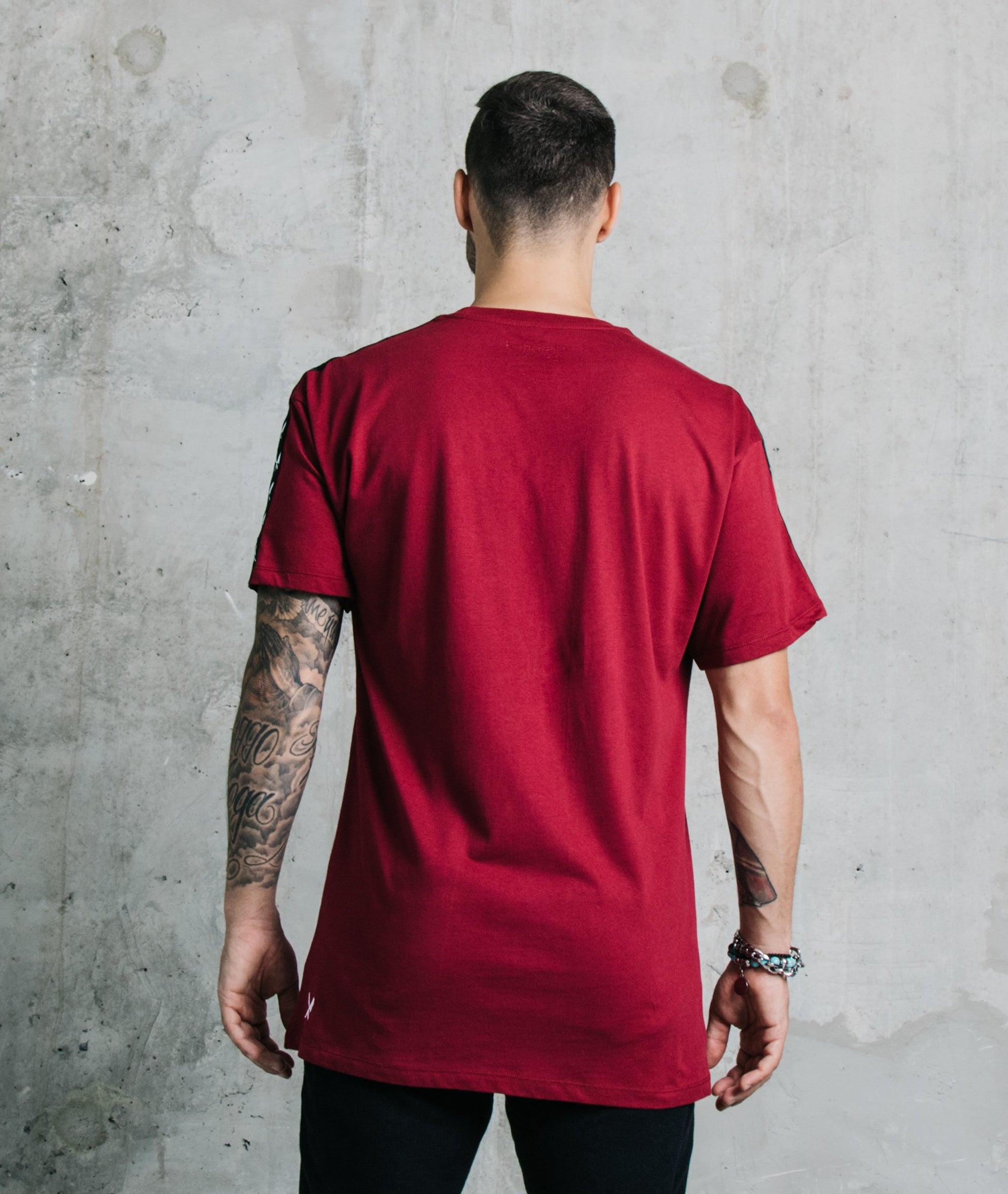 Taped Crew Neck t-shirt by Distorted People
