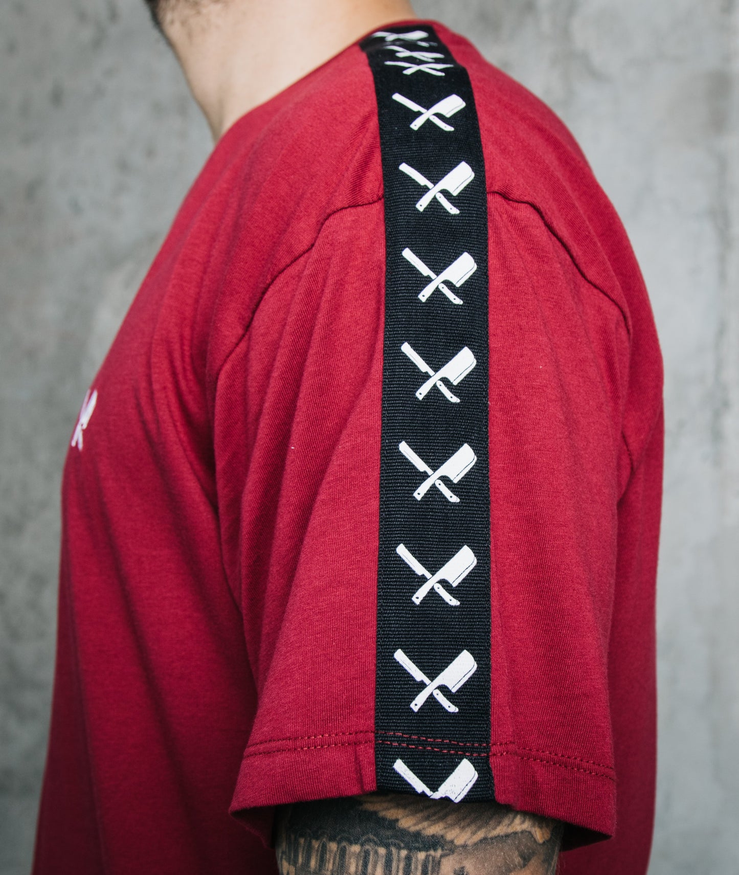Taped Crew Neck t-shirt by Distorted People