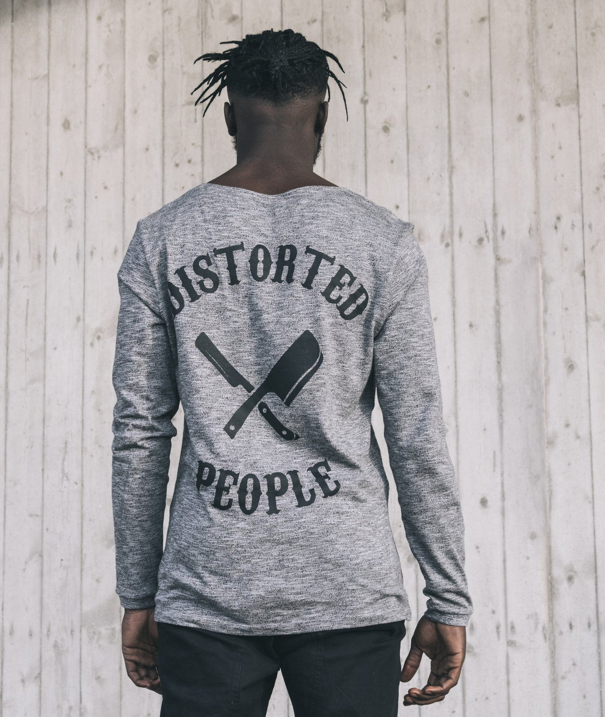 Cutted Neck Team longsleeve by Distorted People