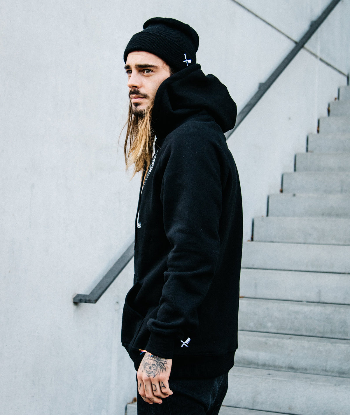 Barber & Butcher Paisley Hoodie hoodie by Distorted People