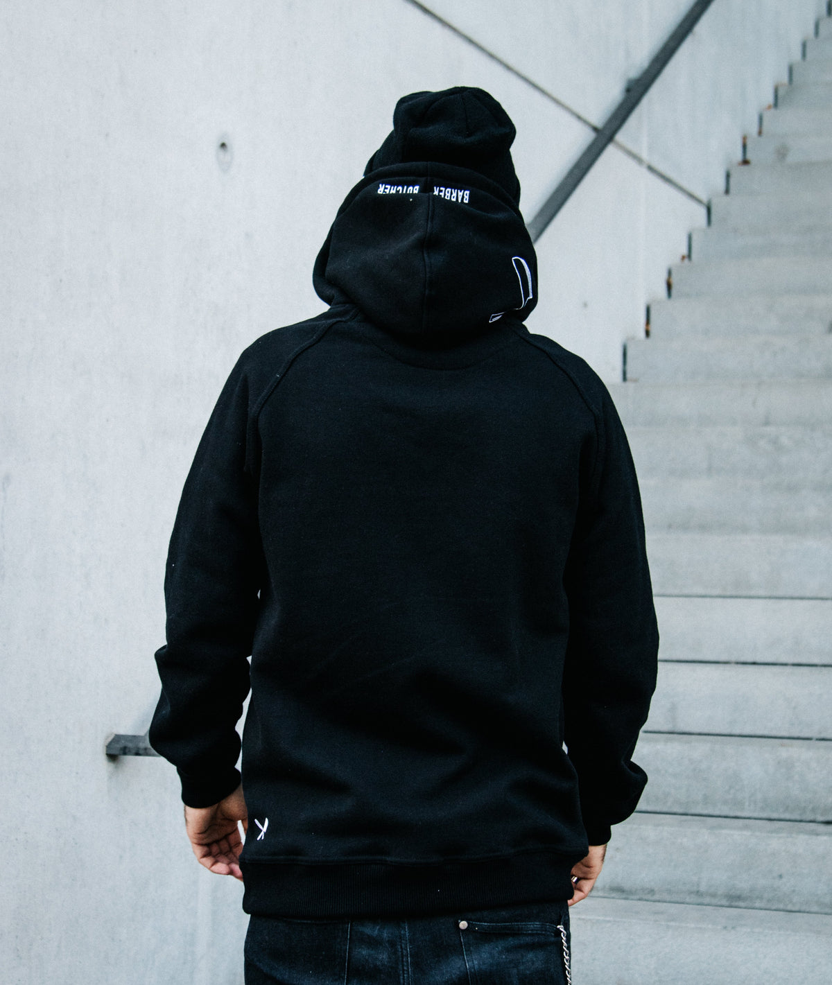 Barber & Butcher Paisley Hoodie hoodie by Distorted People