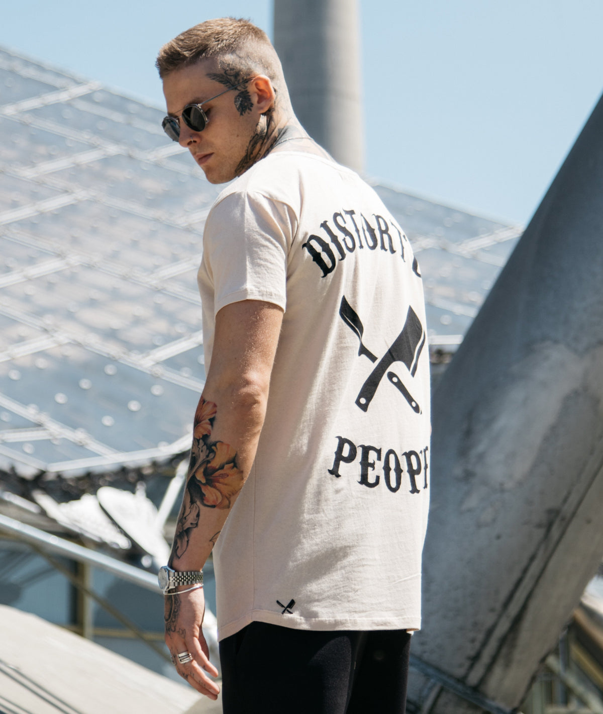 Grand Crew Neck Team t-shirt by Distorted People