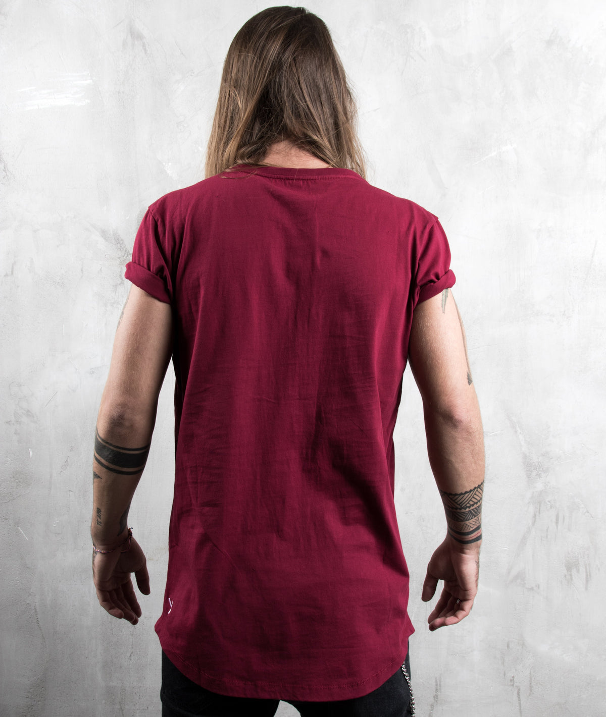 Grand Crew Neck long t-shirt by Distorted People