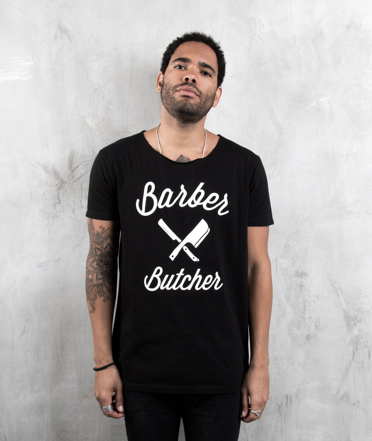 BB Blades Cutted Neck t-shirt by Distorted People