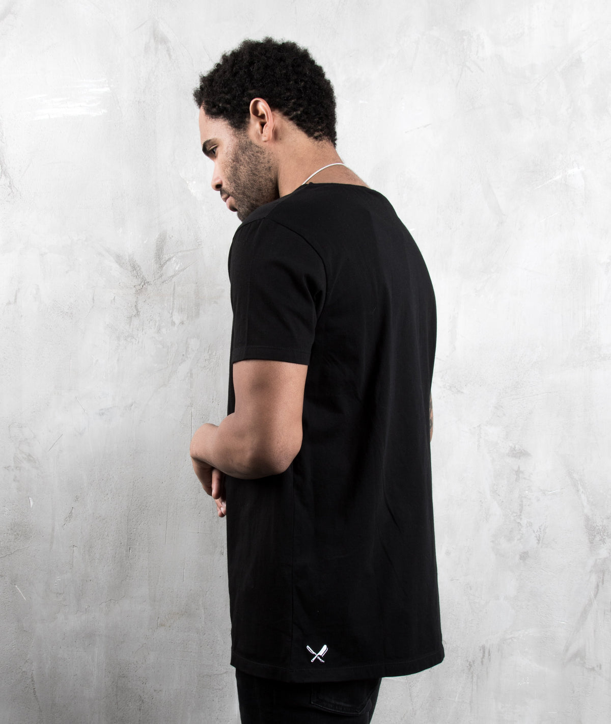 BB Blades Cutted Neck t-shirt by Distorted People