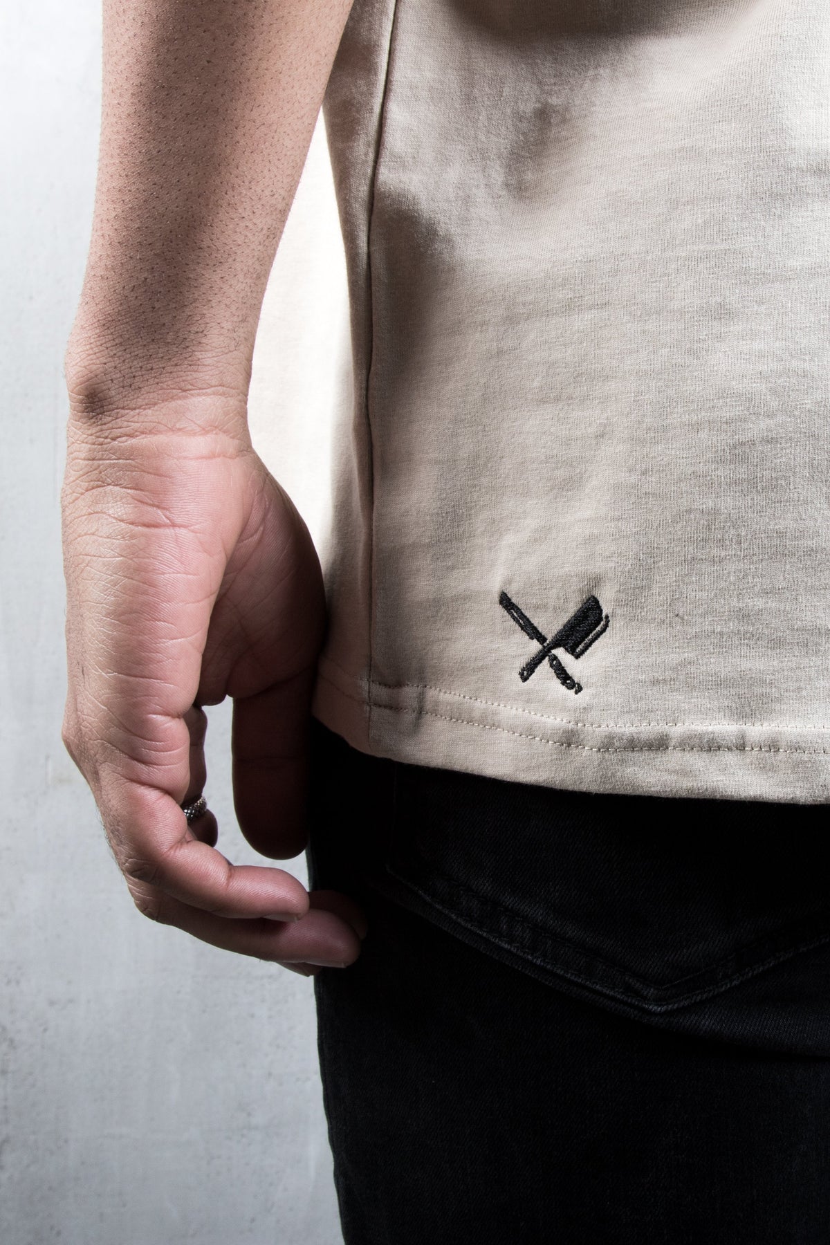 Crew Neck Tee Distorted oversized t-shirt by Distorted People