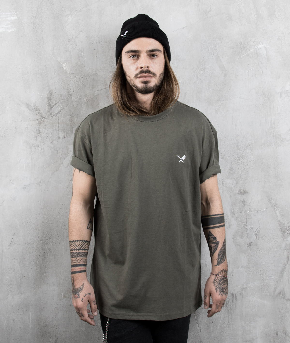 Crew Neck Tee oversized t-shirt by Distorted People