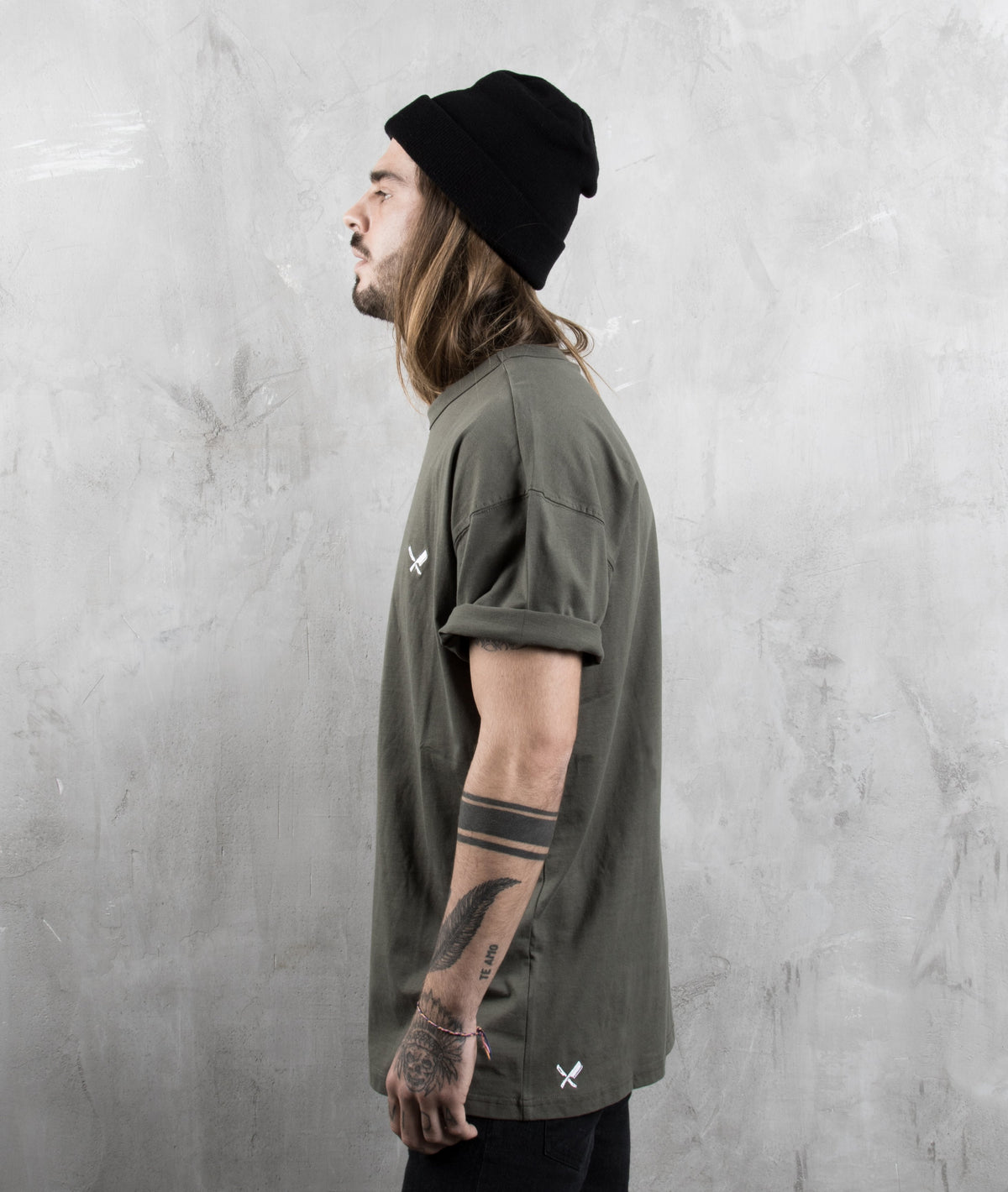 Crew Neck Tee oversized t-shirt by Distorted People