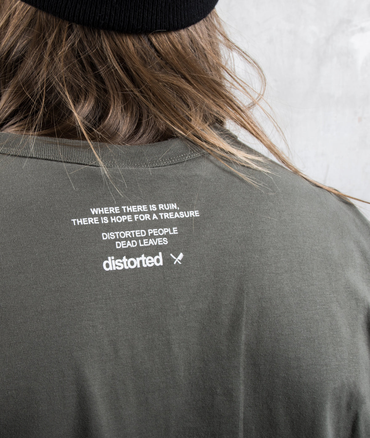 Crew Neck Tee oversized t-shirt by Distorted People