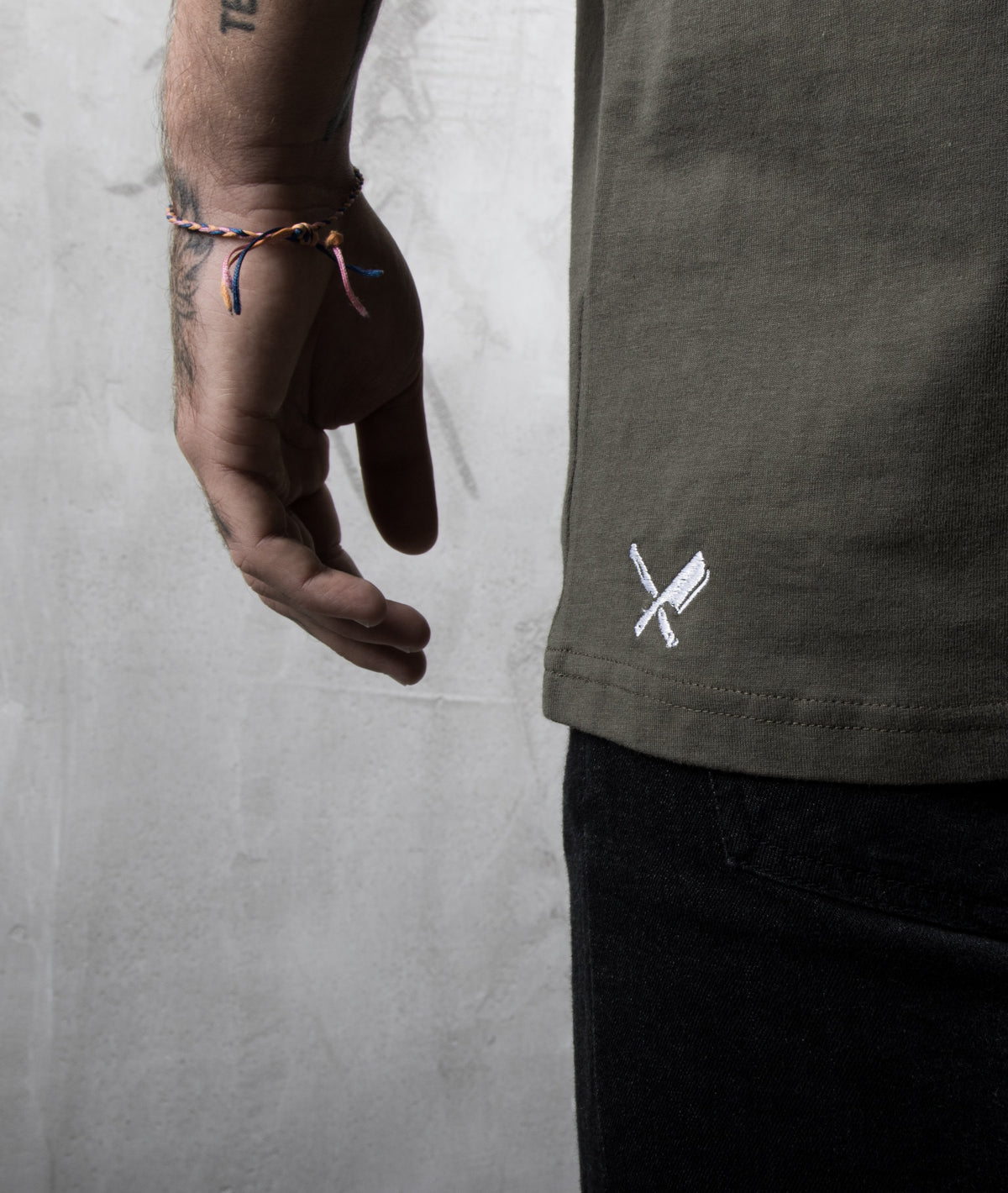 Crew Neck Tee oversized t-shirt by Distorted People