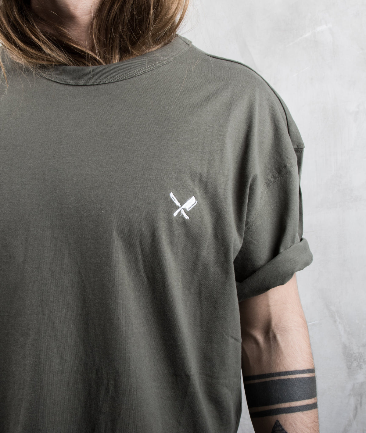 Crew Neck Tee oversized t-shirt by Distorted People