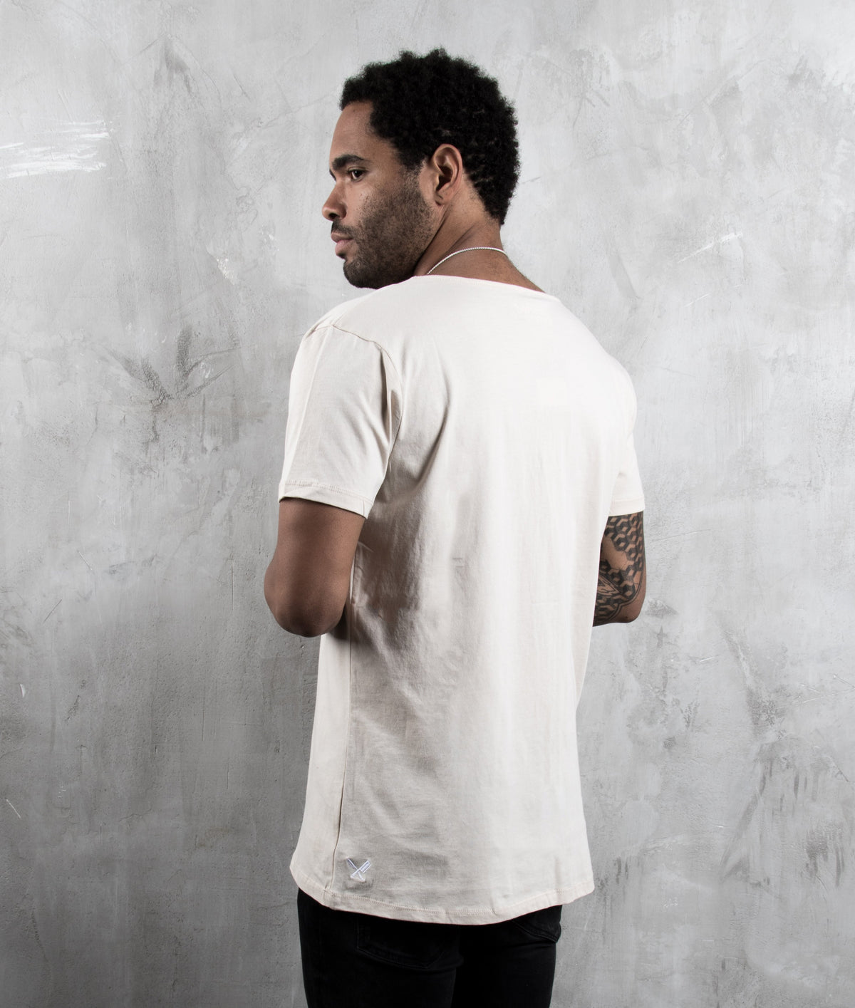 Cutted Neck t-shirt by Distorted People