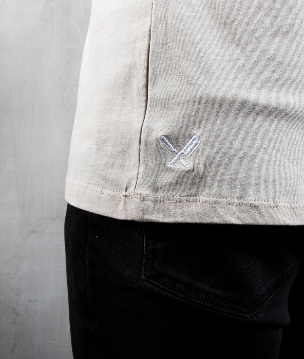 Cutted Neck t-shirt by Distorted People