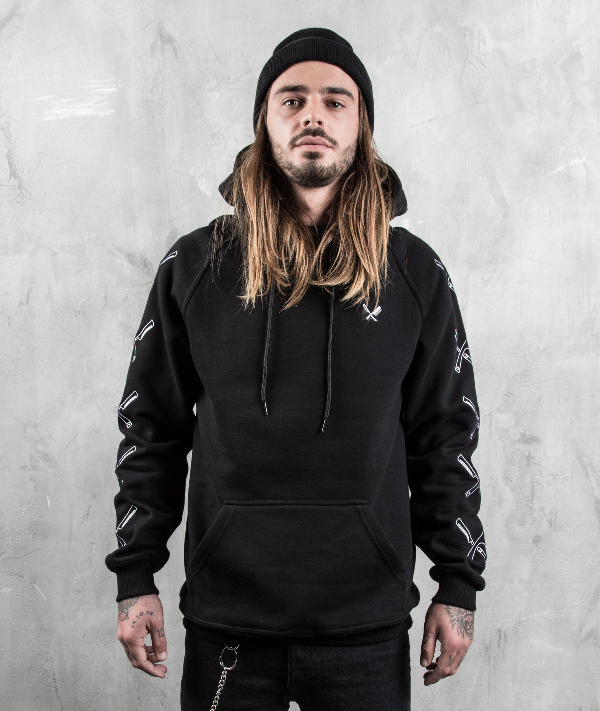 Hidden Tiger Hoodie hoodie by Distorted People