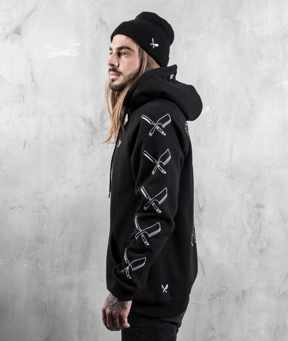 Hidden Tiger Hoodie hoodie by Distorted People